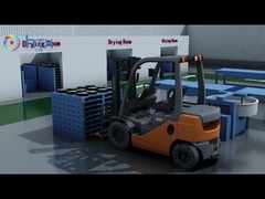 Автоматическая влажная бросая производственная линия фидера машины doser вымощая блок