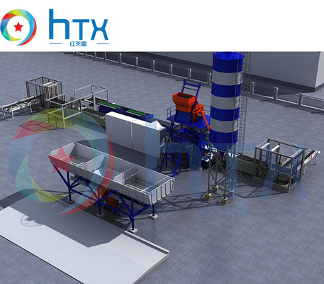 Precast конкретная машина Doser машины фидера прессформы плиты крыши влажная бросая
