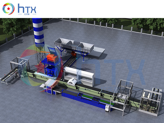 Камень края дороги полноавтоматического цемента искусственный делая машину для конструкции
