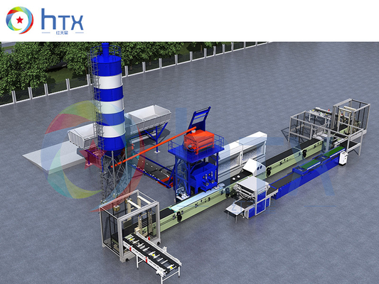 Производственная линия влажной Precast машины для дозировки бетонной плиты искусственная каменная для отливки