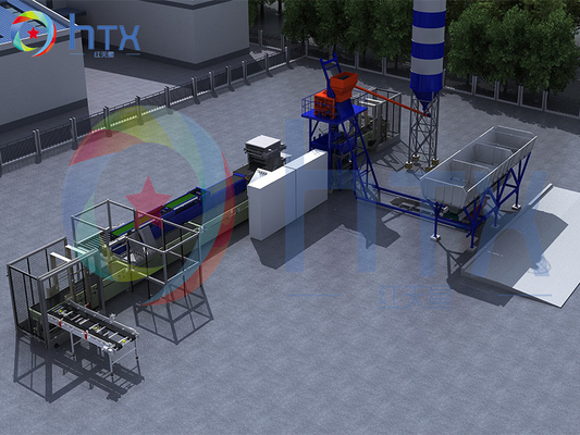 Машина для дозировки 300m2/H 10KW искусственного камня конкретная для конструкции