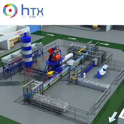 Блок Paver машины Doser Demoulding автоматического выхода влажный делая машину