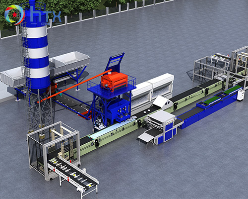 Камень высокой точности искусственный делая производственную линию 37.6KW панели стены машины 3D