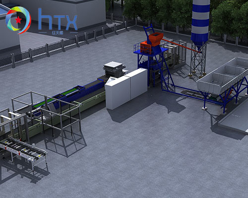 1000 - автомобиль производственной линии камня облицовки 1500m2 2000kg из машинного оборудования Demoulding влажного брошенного