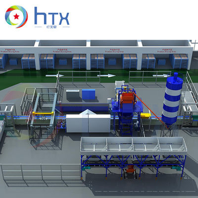 Инновационная и надежная система дозирования бетона Культивированная машина для изготовления камня