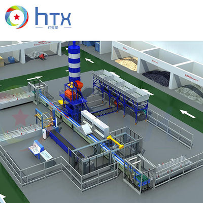 Эффективная линия производства стенных панелей для внутренних и наружных применений