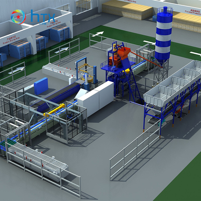 3D полностью автоматическая строительная цементная искусственная каменная машина производственная линия