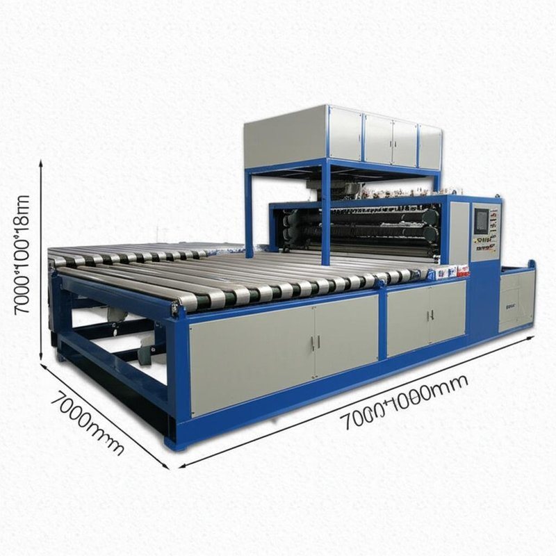 Customizable Artificial Stone Production Line 7000*1000*1800mm for Customized Needs